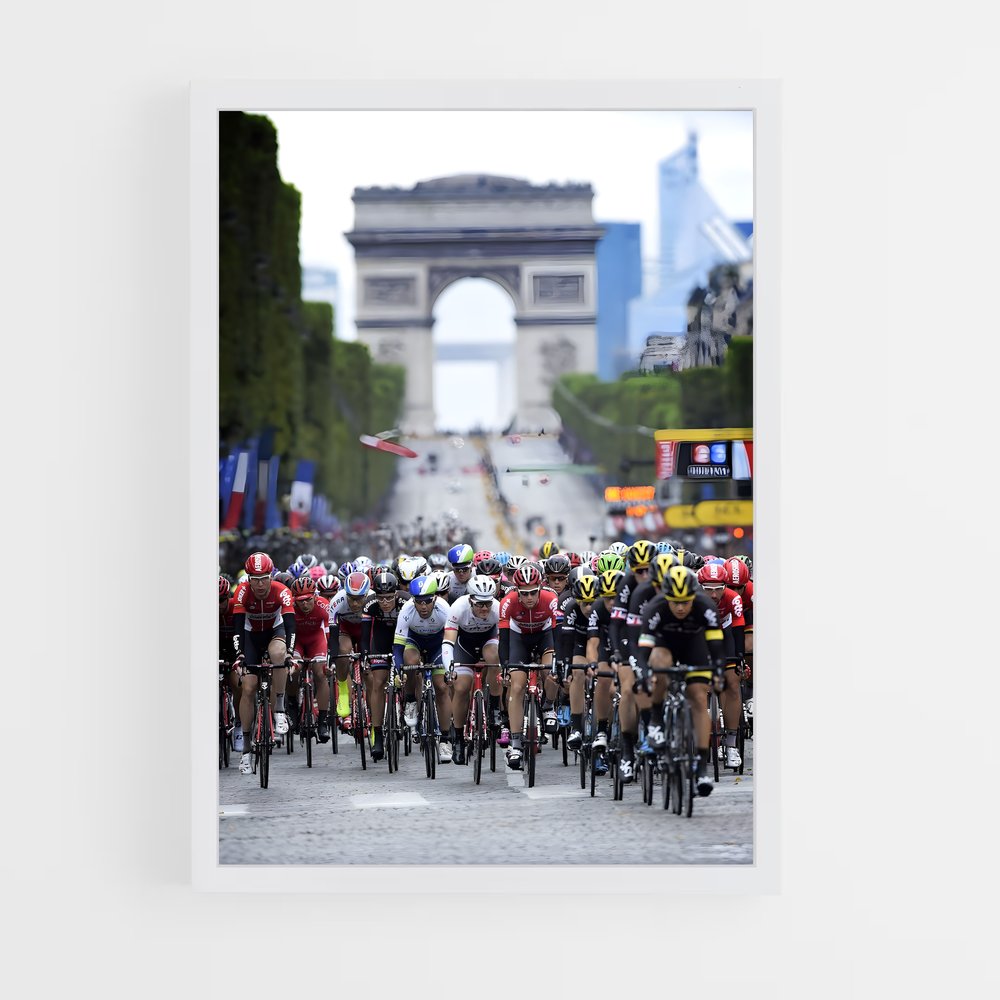 Poster Pédalée Épique – affiche Cyclisme (vue 3)